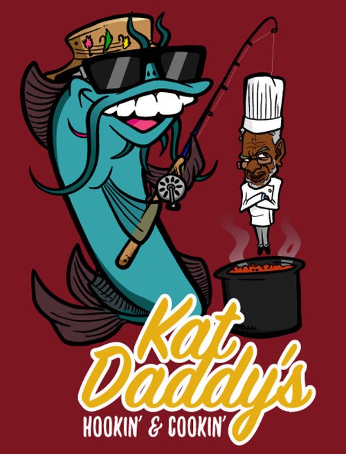 Kat Daddy's Catfish Logo — Steemit
