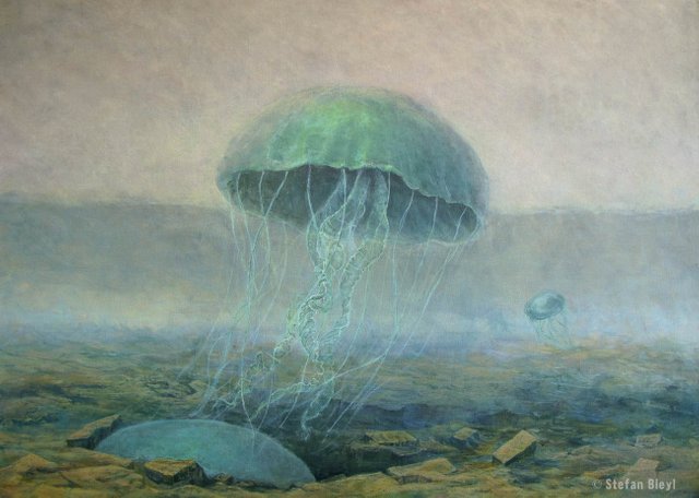 Escape Or Arrival An Acrylic Painting On Canvas Steemit