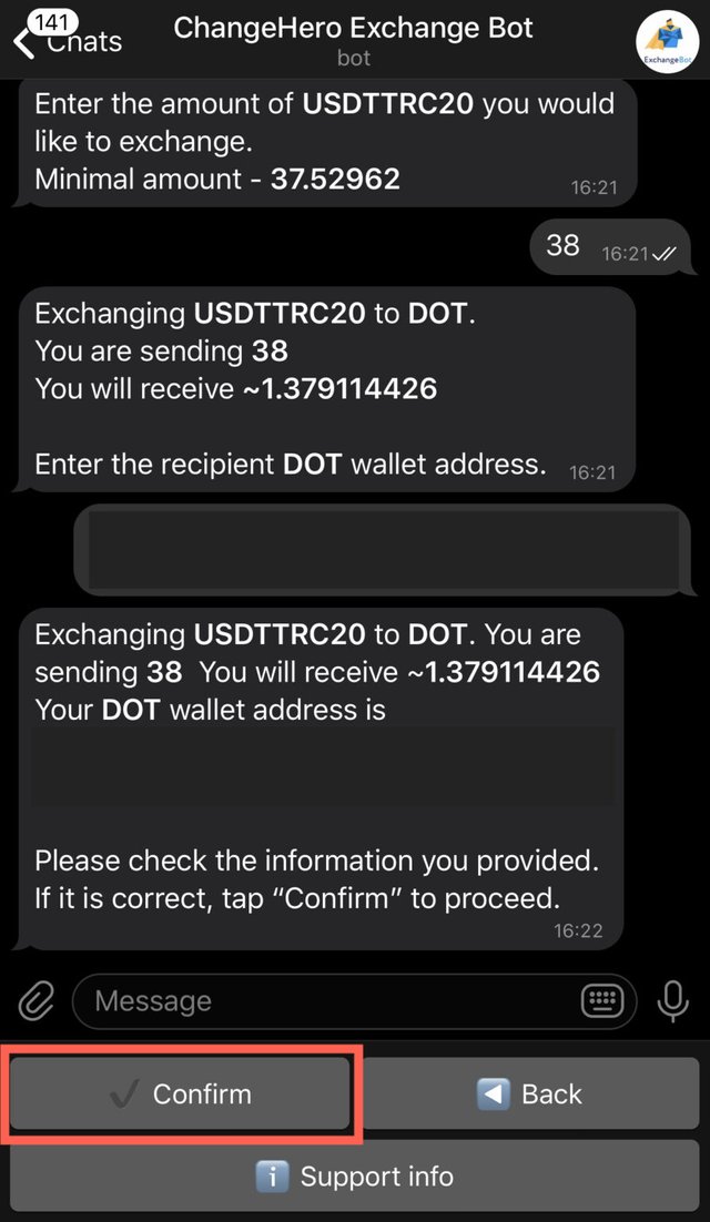 image  5  892x1536 - ChangeHero Telegram Exchange Bot: How to Swap Crypto?