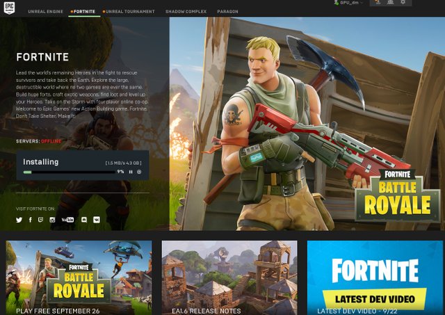 Squads Launches Today For Free To Play Battle Royale Fortnite - oh people time to put this out there looks like the servers are down for the patch update squads is launching today me and dayleeo will be playing as