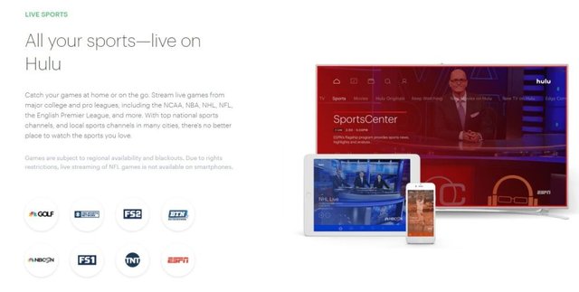 Watch ESPN Live on Fire TV 4 - Hulu with Live TV