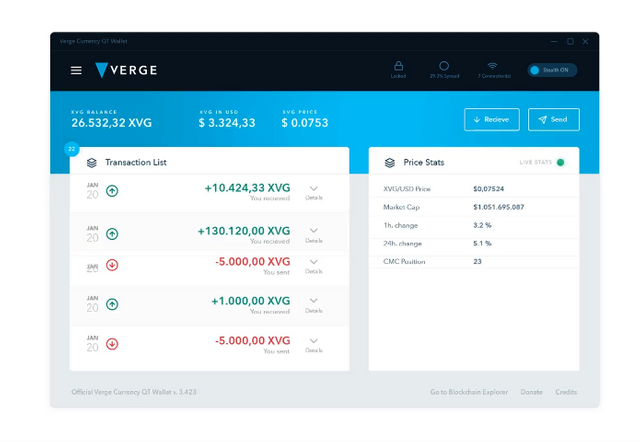 Verge Wallet