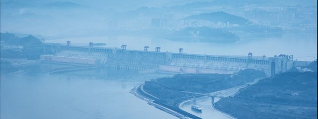 Cityscape of Yichang, China