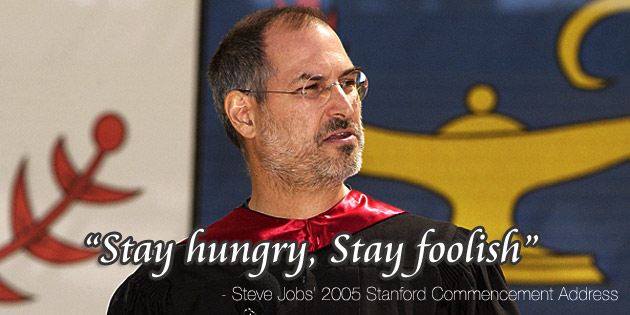 About dreaming: Commencement Address at the Stanford University by Steve Jobs (2015)