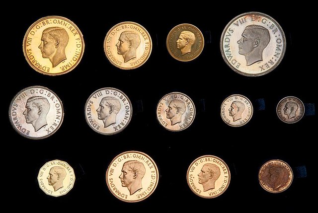 Rare 1937 Edward VIII Proof Set