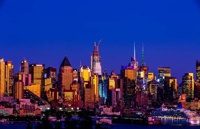 nyc blue hour picture 2019