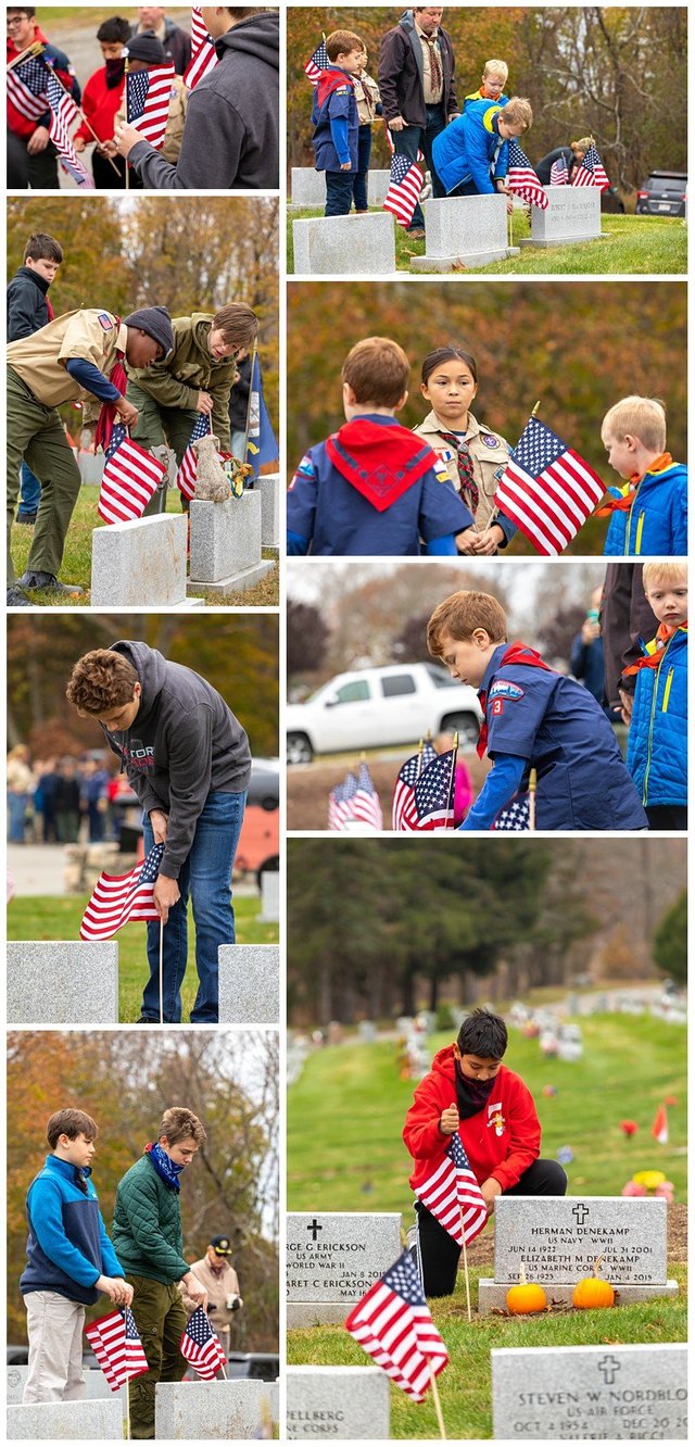 west roxbury boston boy scouts flag ceremony