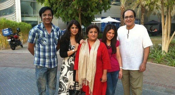 Mehmood Aslam and bulbuay cast