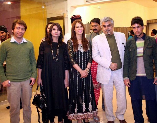 Farah Sadia (Husssain) at an event