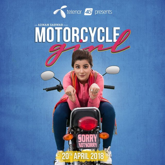 Sohai Ali Abr Our On Screen 'Motorcycle Girl'