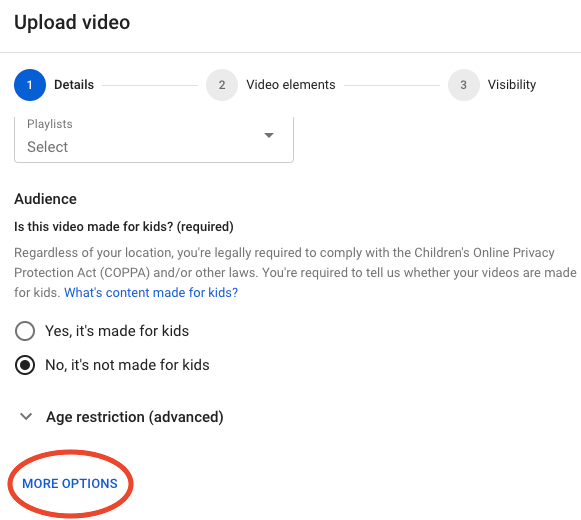 YouTube SEO Upload