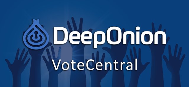Deep Onion launched VoteCentral