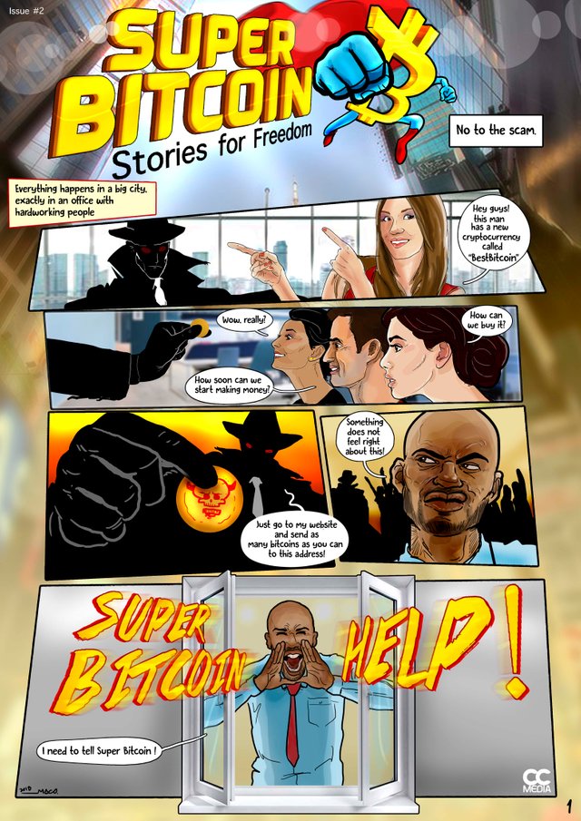 Super Bitcoin Comic | CCMedia | Issue #3-1