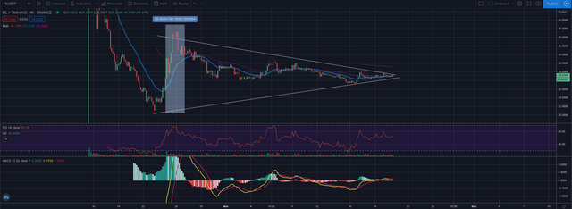 Still lot of potential for File Coin to pump