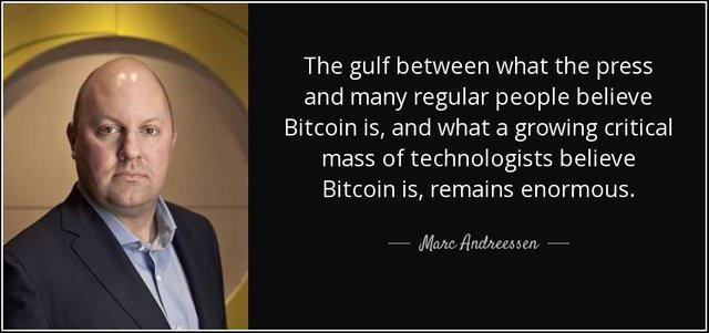 Marc Andreessen on Bitcoin
