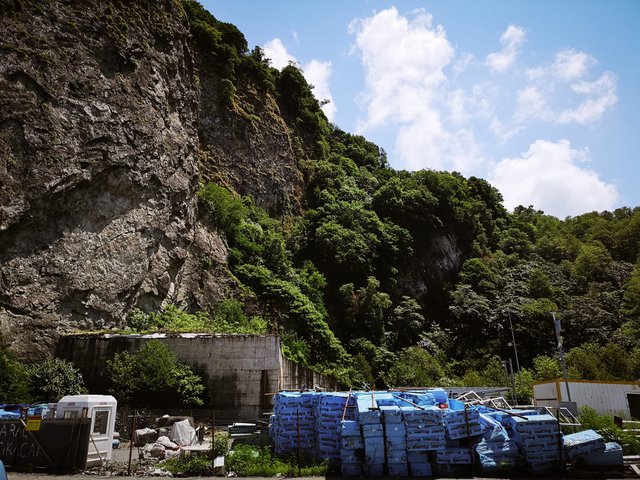 Cliffs in Sarp Town, Turkey