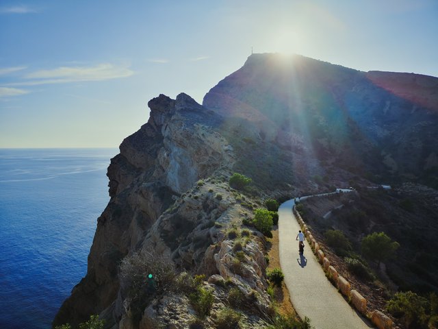   Alt del Governador (438m) in Serra Gelada, Spain. Photo by Alis Monte [CC BY-SA 4.0], via Connecting the Dots