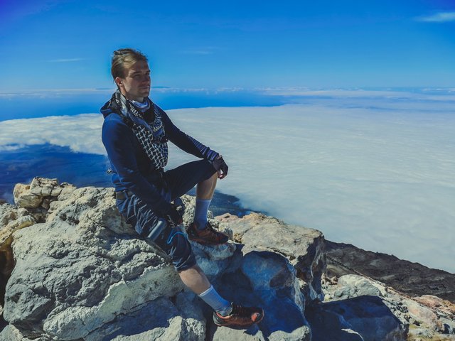   The Cable Car will take you almost to the top of Mount Teide, but to reach the very peak you’ll need a permit. Photo by Alis Monte [CC BY-SA 4.0], via Connecting the Dots