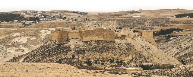   Before Kerak Castle was built, Montreal was the most important crusader fortress in the region. Photo by Alis Monte [CC BY-SA 4.0], via Connecting the Dots