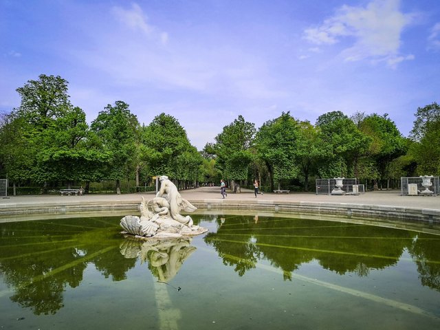 The Naiad Fountain in Schönbrunn, Vienna