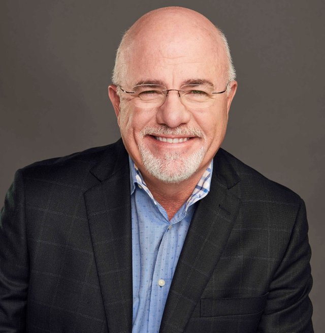 Dave Ramsey, a financial expert, speaking with a microphone