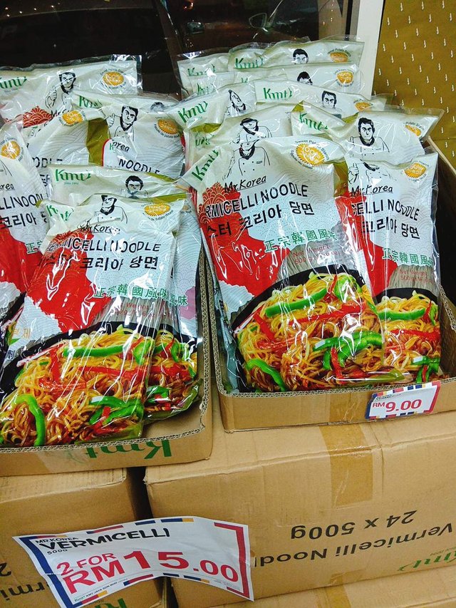 japchae Korea noodle transparent