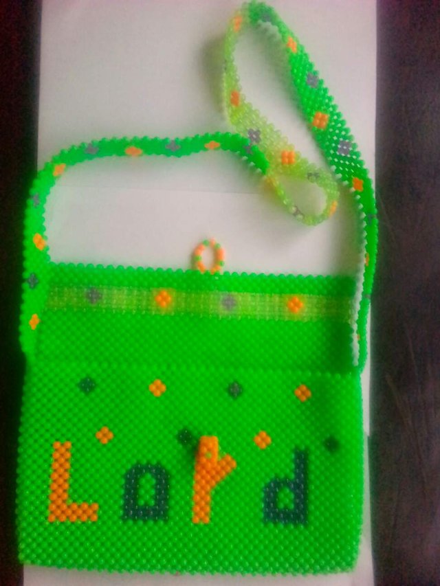 How to make bead best sale purse step by step