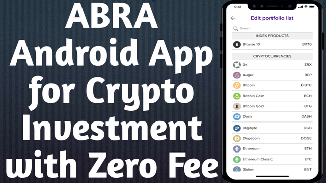 Abra Android App For Crypto Investment With Zero Fee Steemit - 