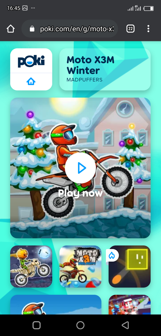 MOTO X3M WINTER online game