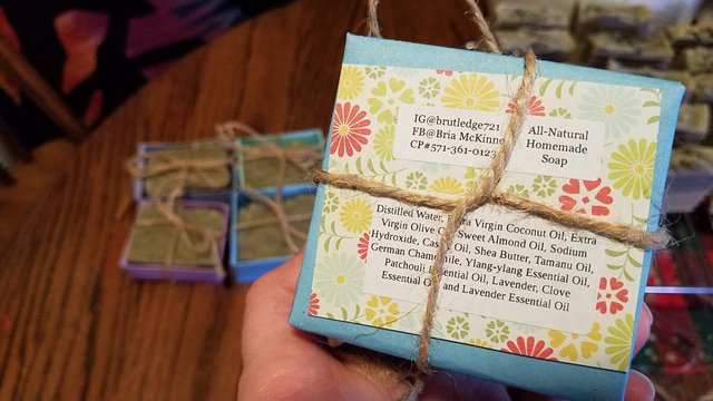 boxes for homemade soap