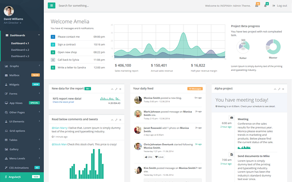 INSPINIA - Responsive Admin Theme