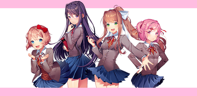 Doki Doki Literature Club! Character Theme Fiction PNG, Clipart