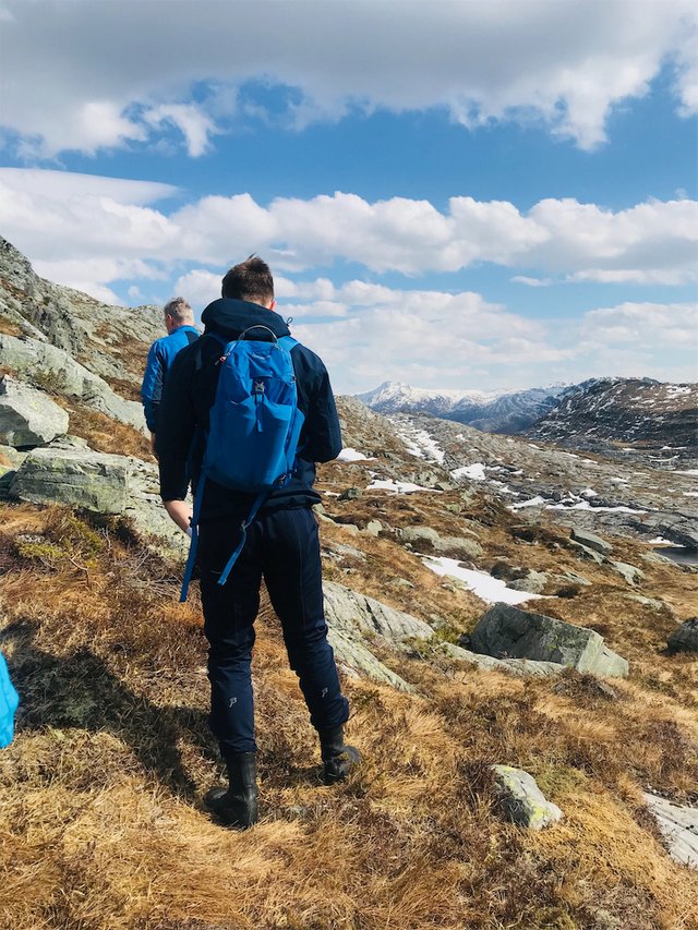 Hiking in Eikefjord