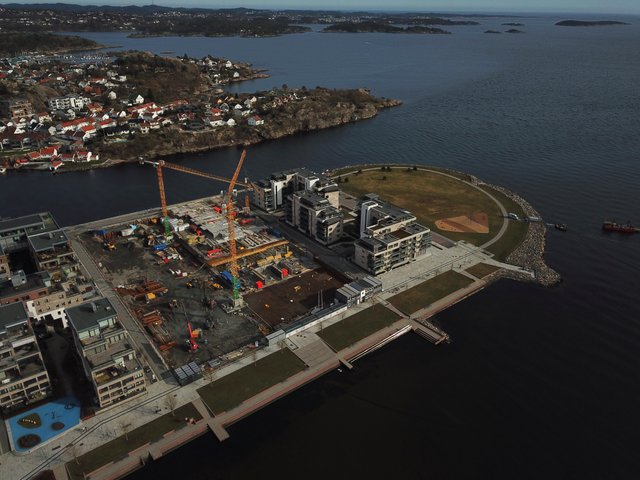 Aerial photography in Kristiansand