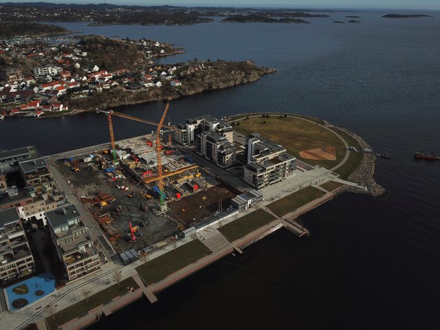 Aerial photography in Kristiansand