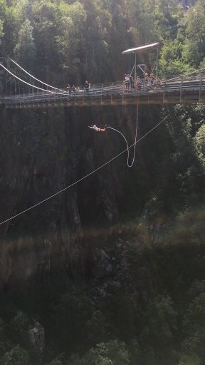 Bungee jumping 