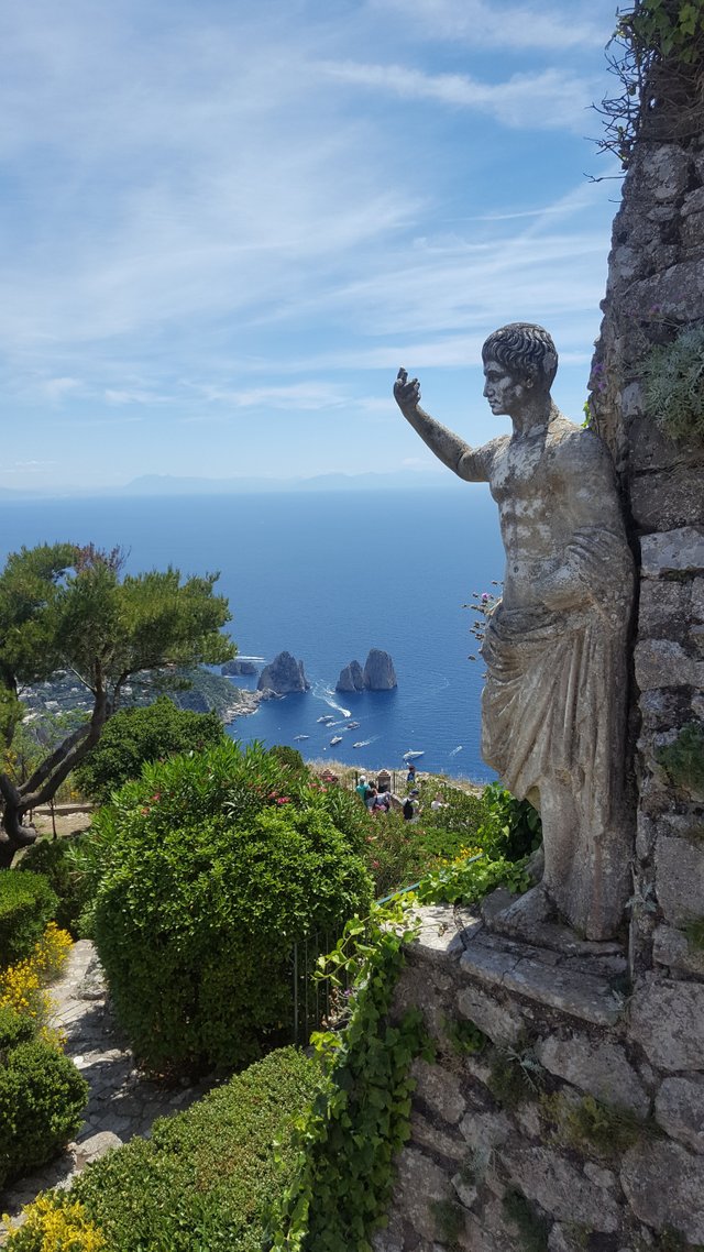 On top of capri