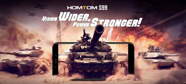 Gearbest Huge Battery Smartphone HOMTOM S99. More information on the site ... 