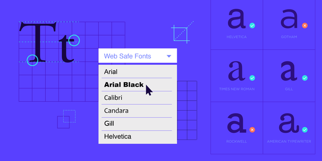 Top Web Safe Fonts to Use on Your Website 2022