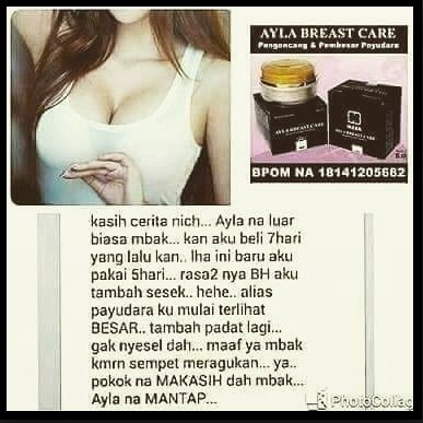 testi ayla breast care asli