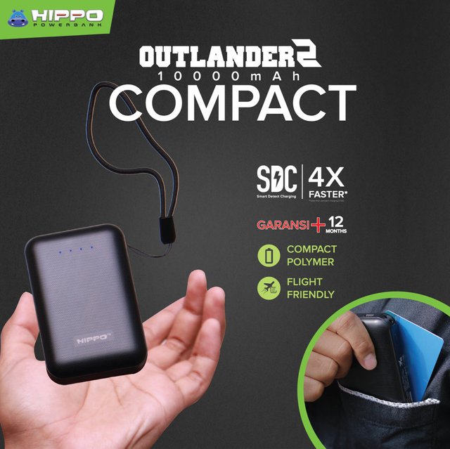 Hippo Outlander2 Compact Yang Mungil