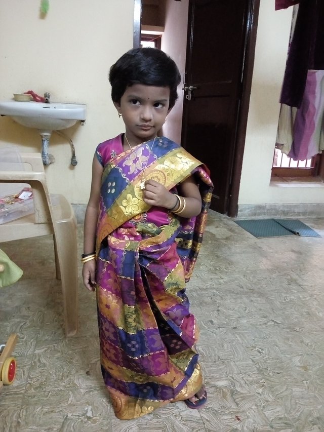 child dress up as teacher