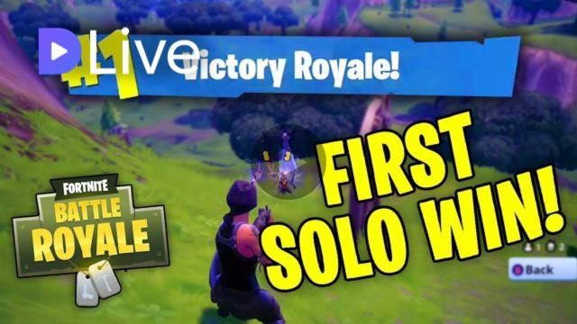 Fortnite First Win Thumbnail Fortnite First Solo Win Music Highlight Montage Steemit