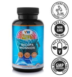 Bacopa monnieri Extract 700mg made by Vitamin Way this can be found on Amazon UK