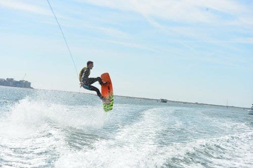 When I am Not Working All Hours on I Love to be Water-skiing!