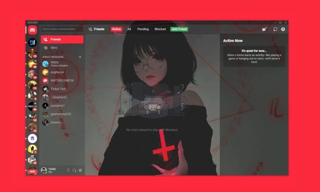 Anime Girl Theme for Discord