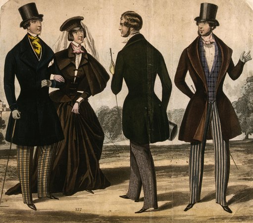 Vestimenta del siglo XIX — Steemit