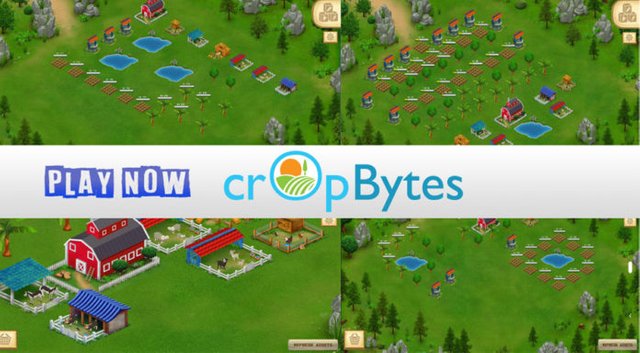 CropBytes Blockchain game on tron blockchain launch today egamers