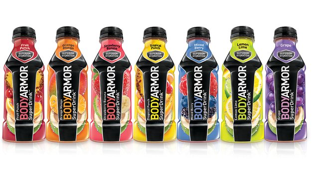 range of body armor drinks