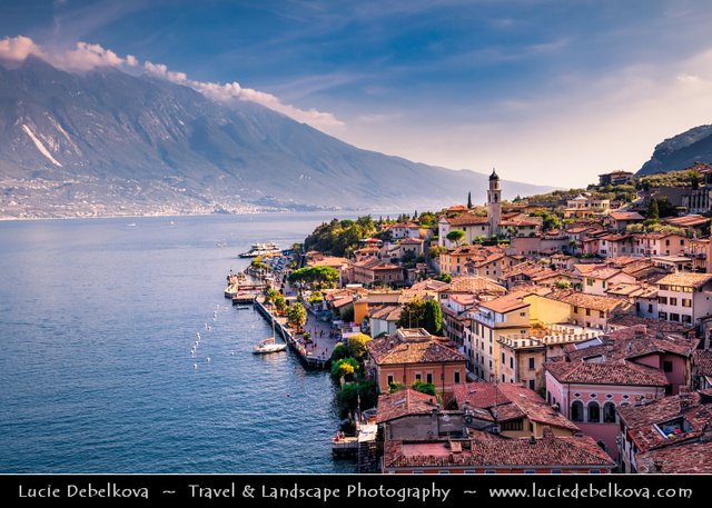 Italy - Alps - Limone sul Garda at Lago di Garda
